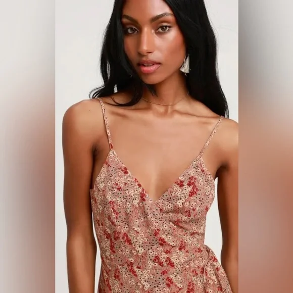 Free People All Of My Love Wrap Dress - Picture 2 of 2